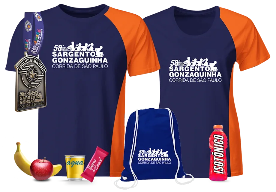 Kit  do Atleta 58ª Sargento Gonzaguinha